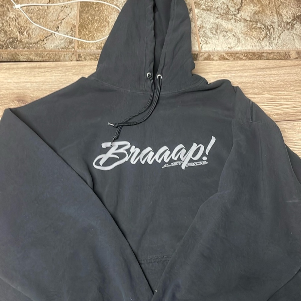 3XL Brappp! Customized Snowmobile racing Hoodie